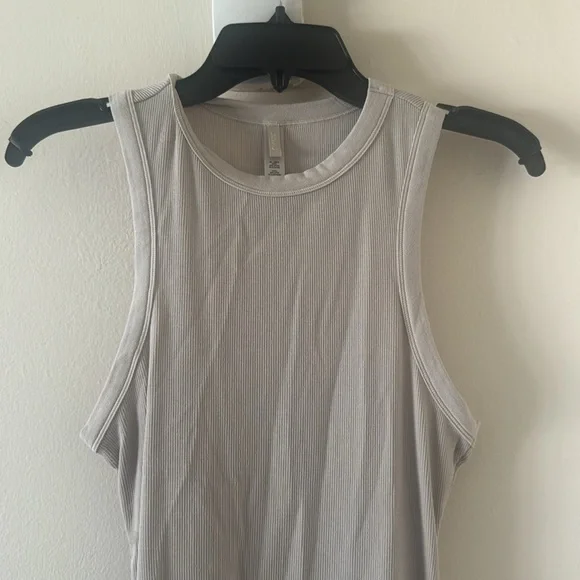 SKIMS COTTON RIB TANK MINI DRESS, ULTRA VIOLET, Size Medium, $60 - Picture 2 of 7